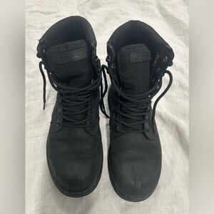 Dr. Martens Iowa WP Combat Boots, Unisex Size US Men 7, US Women Size 8